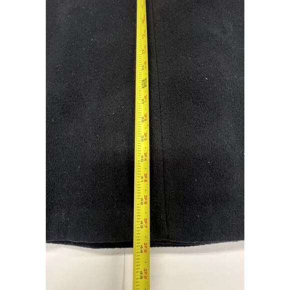 Vintage Woman’s Forecaster of Boston Wool Overcoat Double Breasted Black Size 12 - Picture 16 of 16